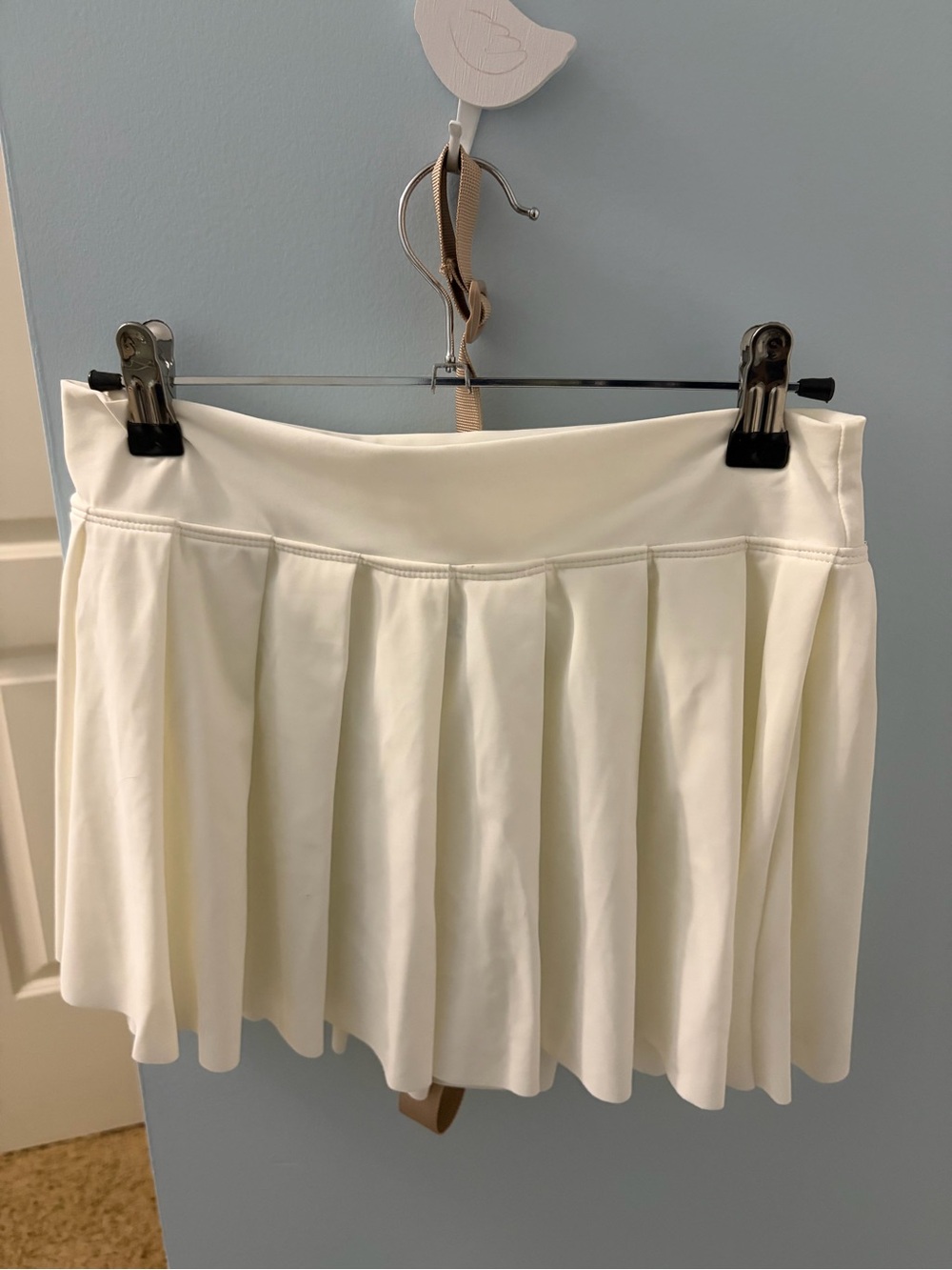 wild fable White Pleated Mini Skirt